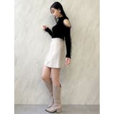 【森香澄コラボ】コンパクトミニマルスカート | dazzlin | 詳細画像36 