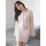 【森香澄コラボ】コンパクトミニマルスカート | dazzlin | 詳細画像4 