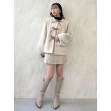 【森香澄コラボ】コンパクトミニマルスカート | dazzlin | 詳細画像41 