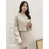 【森香澄コラボ】コンパクトミニマルスカート | dazzlin | 詳細画像46 