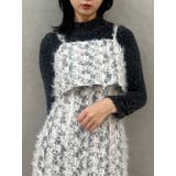 チャコールグレー | モールニットインナートップス | dazzlin