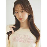 【森香澄コラボ】メッセージロゴショートプルオーバー | dazzlin | 詳細画像10 