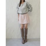 【森香澄コラボ】メッセージロゴショートプルオーバー | dazzlin | 詳細画像13 