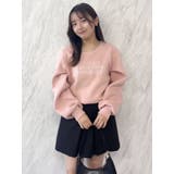 【森香澄コラボ】メッセージロゴショートプルオーバー | dazzlin | 詳細画像36 