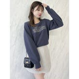 【森香澄コラボ】メッセージロゴショートプルオーバー | dazzlin | 詳細画像38 