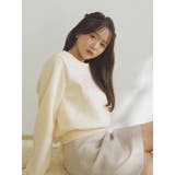 【森香澄コラボ】メッセージロゴショートプルオーバー | dazzlin | 詳細画像5 