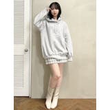 【POLO BCS コラボ】プリントロゴ裏起毛フーディー | dazzlin | 詳細画像11