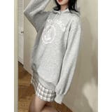 【POLO BCS コラボ】プリントロゴ裏起毛フーディー | dazzlin | 詳細画像5