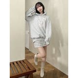 【POLO BCS コラボ】プリントロゴ裏起毛フーディー | dazzlin | 詳細画像6