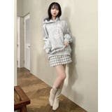 【POLO BCS コラボ】プリントロゴ裏起毛フーディー | dazzlin | 詳細画像8