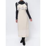 レースヘムキャミワンピース | dazzlin | 詳細画像1