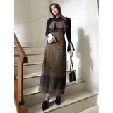 レースヘムキャミワンピース | dazzlin | 詳細画像15