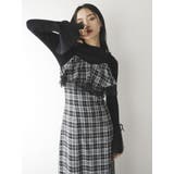 レースヘムキャミワンピース | dazzlin | 詳細画像3