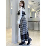 レースヘムキャミワンピース | dazzlin | 詳細画像9