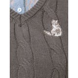 シャツレイヤードケーブルニットワンピース | dazzlin | 詳細画像34 