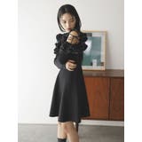 オープンショルダーニットミニワンピース | dazzlin | 詳細画像3 