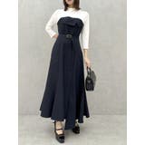 折り返しベアドッキングワンピース | dazzlin | 詳細画像11 