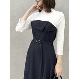 折り返しベアドッキングワンピース | dazzlin | 詳細画像14 