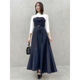 折り返しベアドッキングワンピース | dazzlin | 詳細画像2 