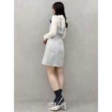 【セットアップ対応】レイヤードツイードミニキャミワンピース | dazzlin | 詳細画像26 