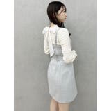 【セットアップ対応】レイヤードツイードミニキャミワンピース | dazzlin | 詳細画像28 