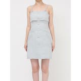 【セットアップ対応】レイヤードツイードミニキャミワンピース | dazzlin | 詳細画像32 