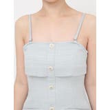 【セットアップ対応】レイヤードツイードミニキャミワンピース | dazzlin | 詳細画像35 