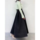 デニムベルトギャザーキャミワンピース | dazzlin | 詳細画像36