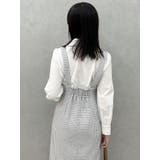 ハイウエストジャンスカドッキングワンピース | dazzlin | 詳細画像10 