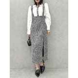 ハイウエストジャンスカドッキングワンピース | dazzlin | 詳細画像14 