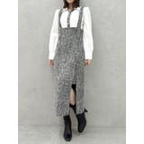 ハイウエストジャンスカドッキングワンピース | dazzlin | 詳細画像16 