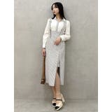 ハイウエストジャンスカドッキングワンピース | dazzlin | 詳細画像5 