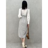 ハイウエストジャンスカドッキングワンピース | dazzlin | 詳細画像6 