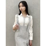 ハイウエストジャンスカドッキングワンピース | dazzlin | 詳細画像8 