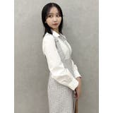 ハイウエストジャンスカドッキングワンピース | dazzlin | 詳細画像9 