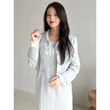 【セットアップ対応】ツイードレイヤードIラインキャミワンピース | dazzlin | 詳細画像14 