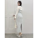 【セットアップ対応】ツイードレイヤードIラインキャミワンピース | dazzlin | 詳細画像26 