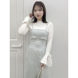 【セットアップ対応】ツイードレイヤードIラインキャミワンピース | dazzlin | 詳細画像27 