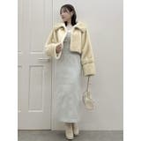 【セットアップ対応】ツイードレイヤードIラインキャミワンピース | dazzlin | 詳細画像31 