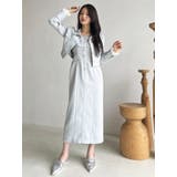 【セットアップ対応】ツイードレイヤードIラインキャミワンピース | dazzlin | 詳細画像34 