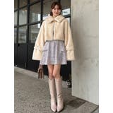 バックリボンパワショルミニコルセットワンピース | dazzlin | 詳細画像14
