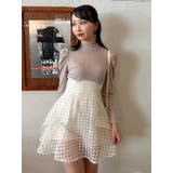 バックリボンパワショルミニコルセットワンピース | dazzlin | 詳細画像22