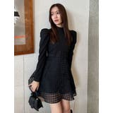 バックリボンパワショルミニコルセットワンピース | dazzlin | 詳細画像30
