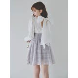 バックリボンパワショルミニコルセットワンピース | dazzlin | 詳細画像4