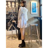 バックリボンパワショルミニコルセットワンピース | dazzlin | 詳細画像40