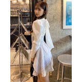 バックリボンパワショルミニコルセットワンピース | dazzlin | 詳細画像42