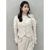 【セットアップ対応】ショルダーリボンジレ | dazzlin | 詳細画像15 