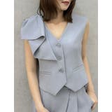 【セットアップ対応】ショルダーリボンジレ | dazzlin | 詳細画像9 