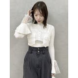 ダブルポケットマテリアルビスチェ | dazzlin | 詳細画像11 