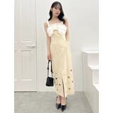 ダブルポケットマテリアルビスチェ | dazzlin | 詳細画像12 